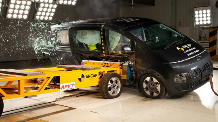 2022 hyundai staria and staria load receive five-star ancap safety ratings