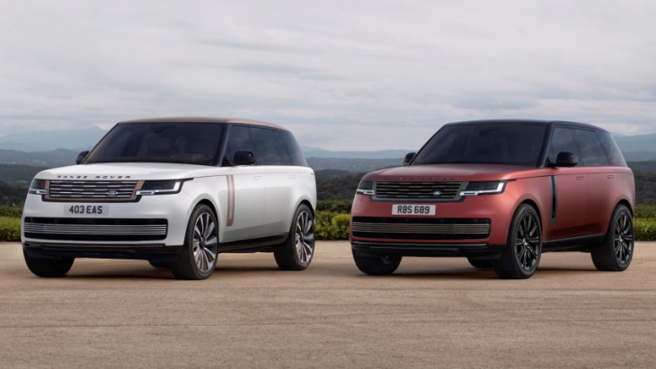the new range rover sv can be configured 1.6 million ways