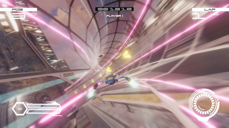 wipeout-inspired zero-g racer gravity chase coming soon to pc/xbox