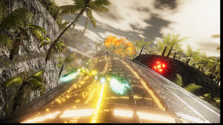 wipeout-inspired zero-g racer gravity chase coming soon to pc/xbox