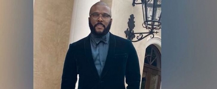 tyler perry involved in t-bone crash with his bentley bentayga
