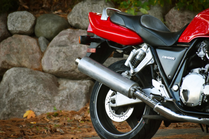 this 1995 honda cb1000 super four would be a sound donor for a custom project