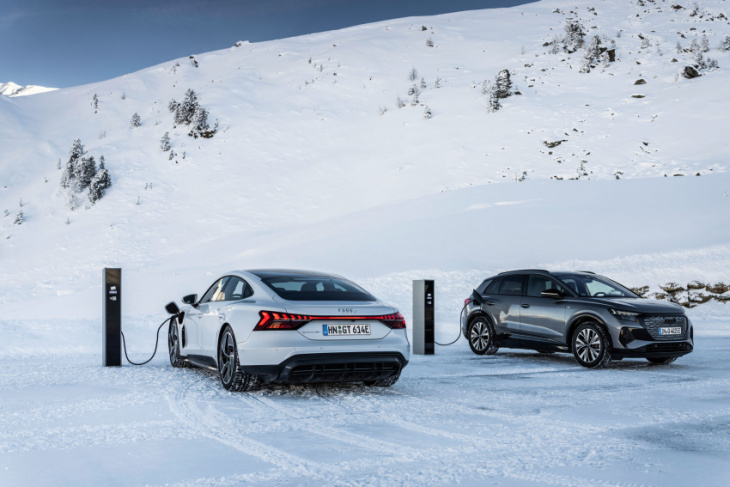 audi drops some knowledge about how the e-tron keeps you warm in winter