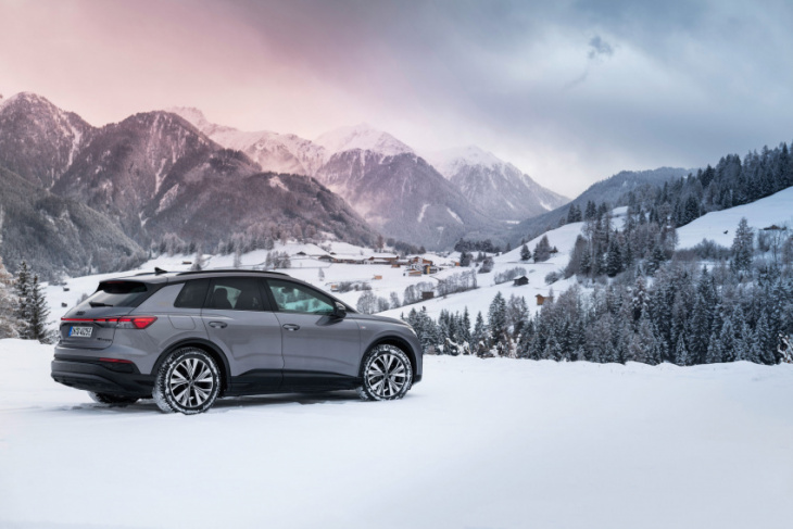 audi drops some knowledge about how the e-tron keeps you warm in winter