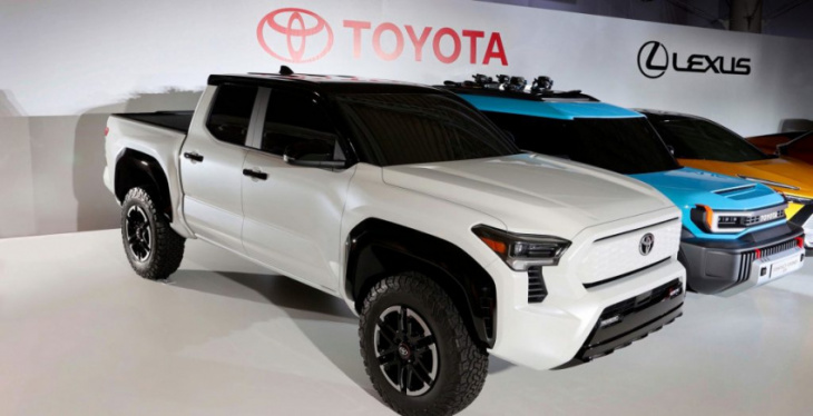 android, new toyota tacoma ev clues may reveal incredible upgrades