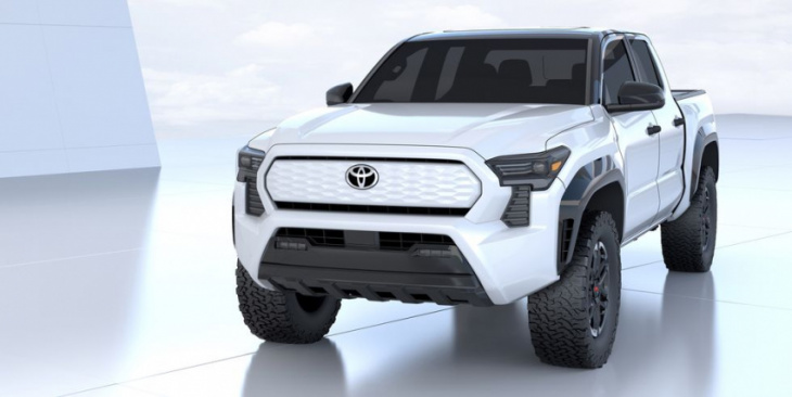 android, new toyota tacoma ev clues may reveal incredible upgrades
