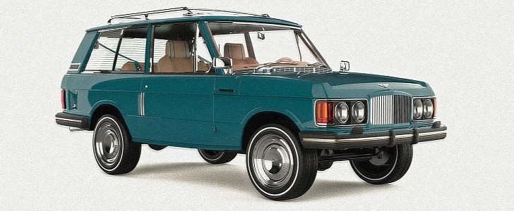 1989 bentley bentayga rendering is a range rover with a turbo r face