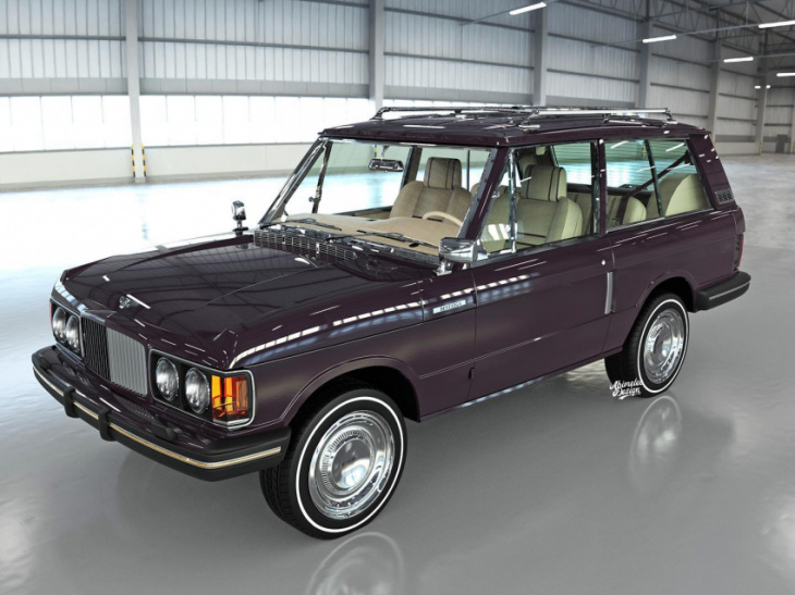 1989 bentley bentayga rendering is a range rover with a turbo r face