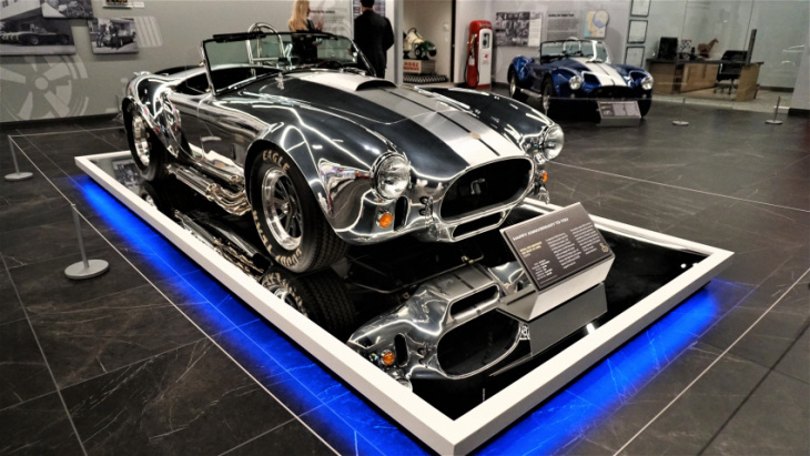 segerstrom shelby event center opens amid copious cobras, many mustangs
