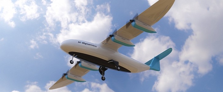 unmanned long-range hydrogen aircraft to start pioneering flights in france