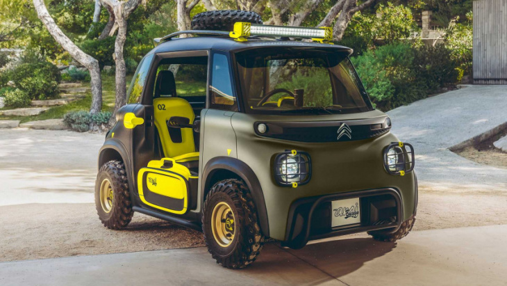 citroën my ami buggy concept debuts as the cutest, rugged ev ever