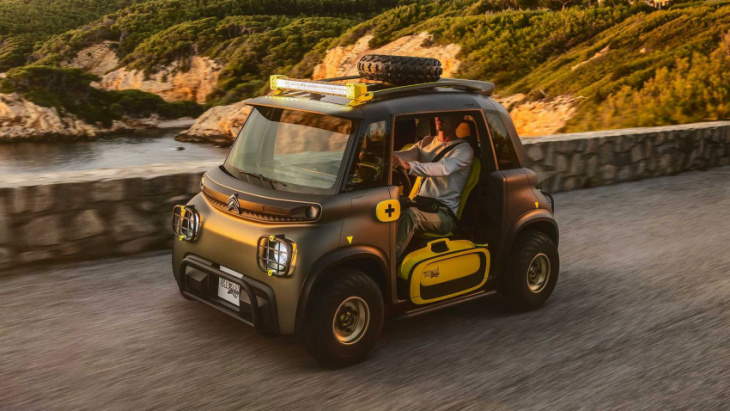 citroën my ami buggy concept debuts as the cutest, rugged ev ever