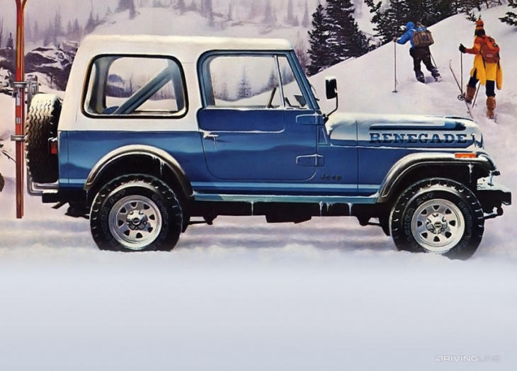 the 1976-1986 jeep cj-7 modernized the original willys kaiser 4x4 suv and led us to the wrangler