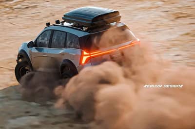 we really want to see this beefy xuv700 in real life!