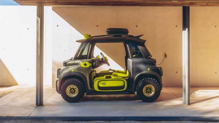 citroën ami tries to look tough, ends up being even cuter
