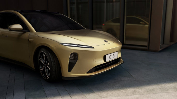 the nio day 2021 was all about the et5, an impressive mini et7