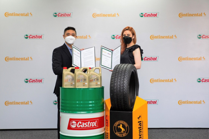 continental tyre and castrol partner up to offer better customer experience