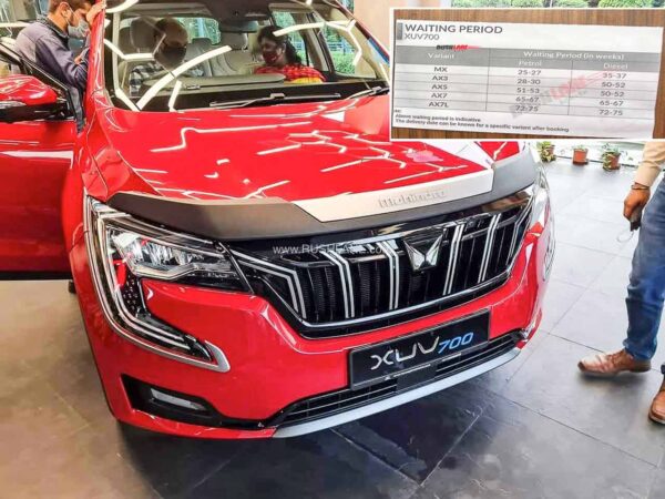 mahindra xuv700 waiting period up to 75 weeks – almost 18 months