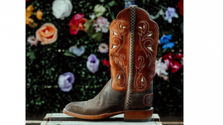 fancy like cowboy boots inspired by a fancy ram pickup's interior?