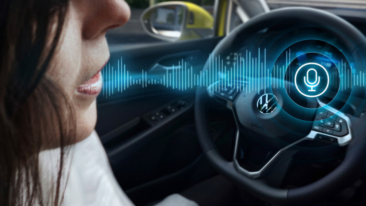 volkswagen's upgraded voice control turns the golf into a smart conversation partner