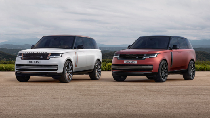 land rover will let you customise your new range rover sv in 1.6 million different ways