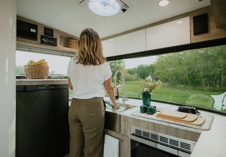 sol eclipse travel trailer boasts a quality build and well-defined interior