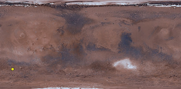 this is all that’s left of mars’ once raging rivers