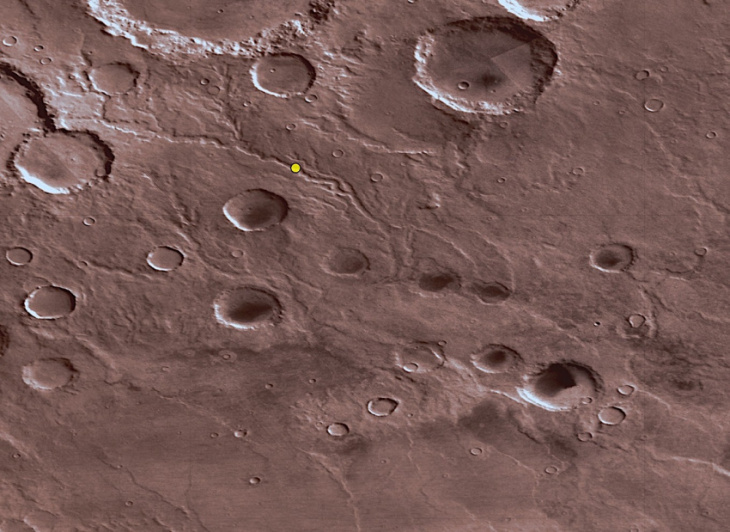 this is all that’s left of mars’ once raging rivers
