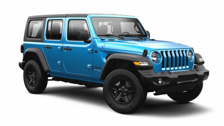 the jeep wrangler's tuscadero paint option garners tens of thousands of orders, lives for 2022