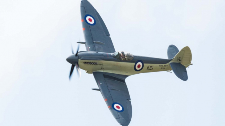 “exceptionally rare” world war ii british fighter aircraft brought back to the public