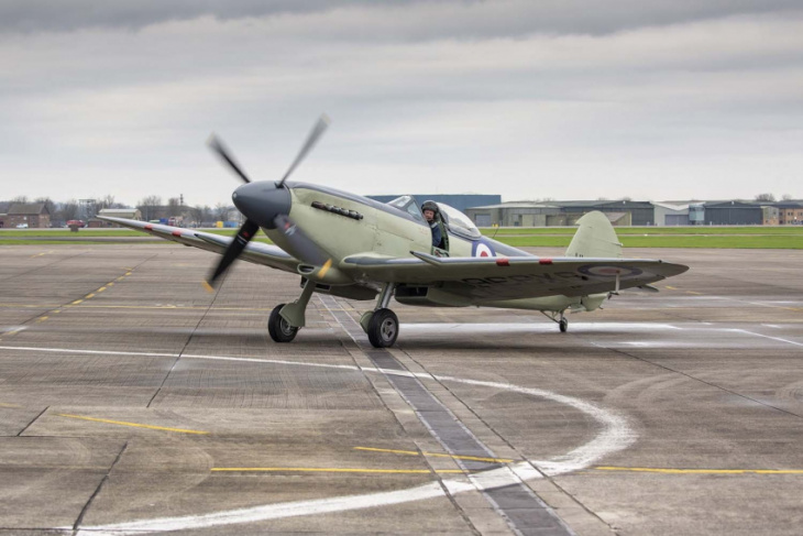 “exceptionally rare” world war ii british fighter aircraft brought back to the public