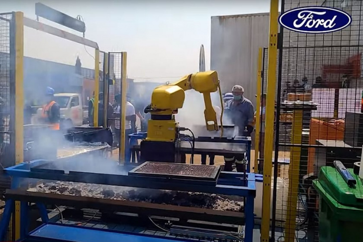 ford invents the ultimate barbeque robot