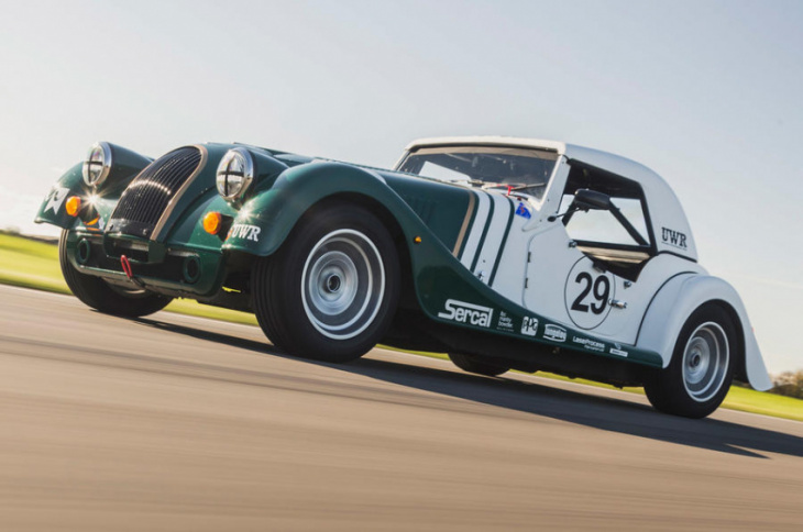 first drive: morgan plus four racer concept review