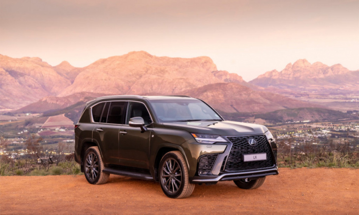 new lexus lx specs and pricing confirmed for south africa