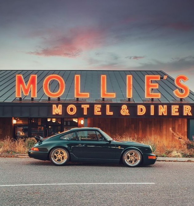porsche-enthusiast automotive photographer stars in photo gallery with his own porsche