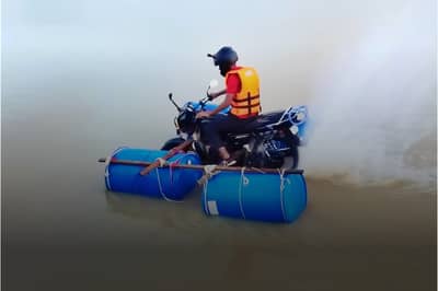 this bike that rides on water sums up desi jugaad rather well