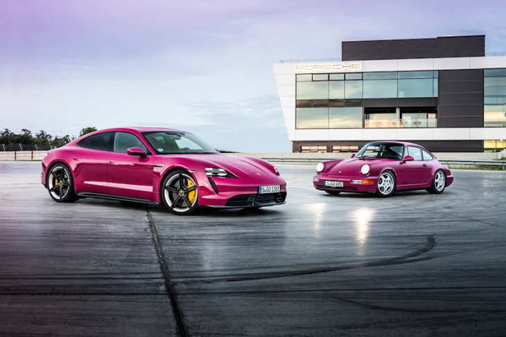 porsche spends four years designing new colors