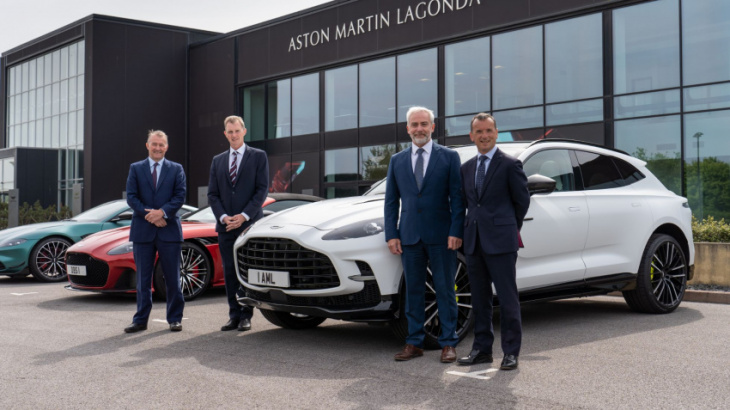 first aston martin dbx707 roars off the production line