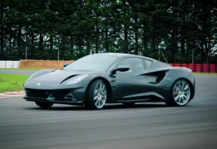 watch a lotus engineer hoon the new emira around a test track