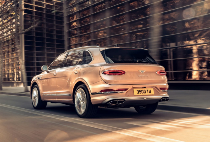 bentley stretches the bentayga to create a new flagship model