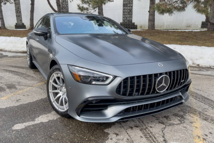2022 mercedes-amg gt53 4-door review: a stylish compromise