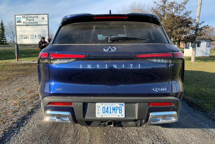 android, first drive: 2022 infiniti qx60