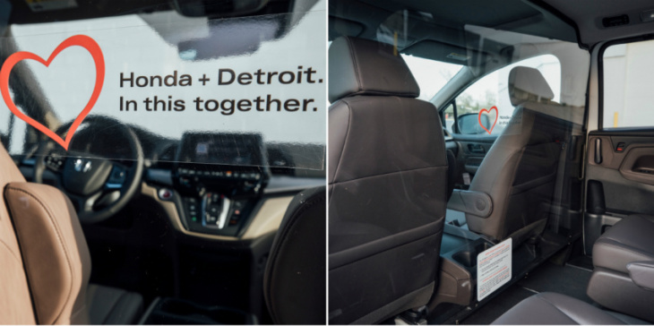 honda mods its minivan to transport detroiters to covid-19 testing sites