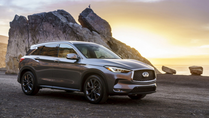 infiniti qx50 latest affected by semiconductor shortage