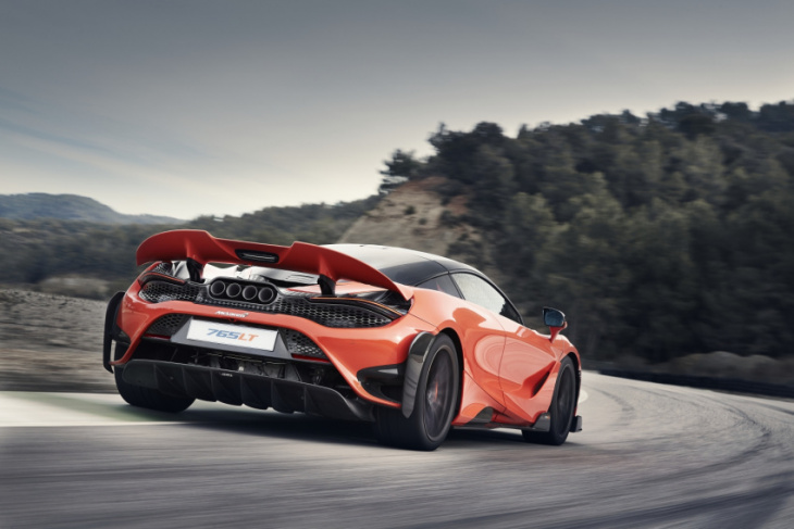 the mclaren 765lt is a lighter, more powerful longtail 