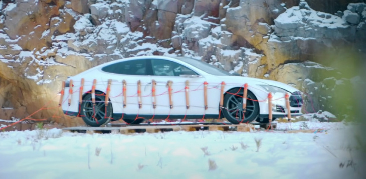 tesla owner blows up his model s with dynamite over $22,000 battery replacement