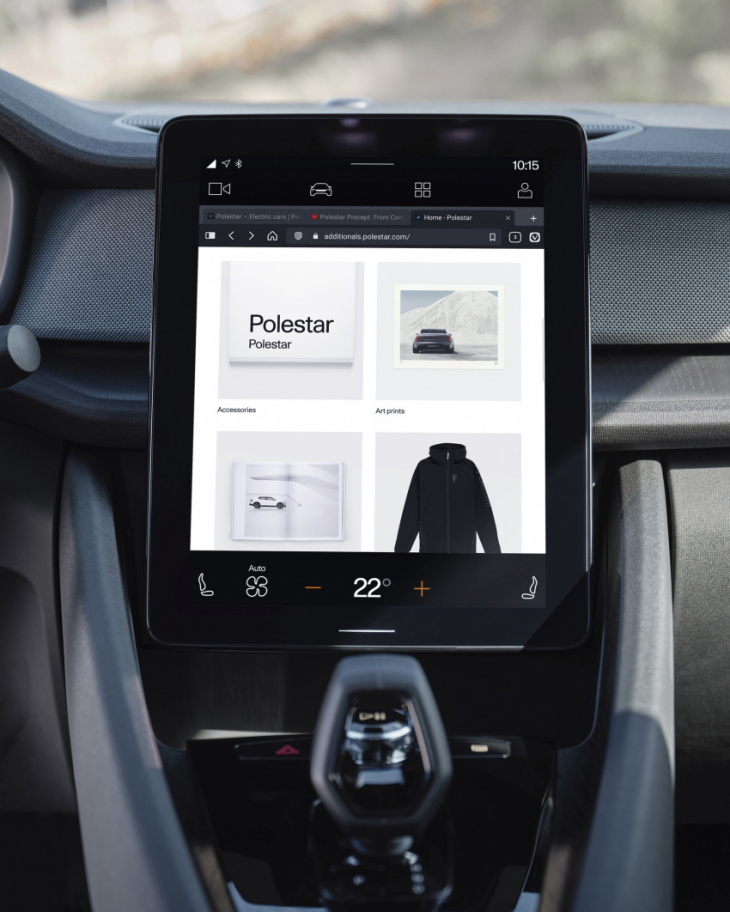 android, polestar adds browser to infotainment system with the help of vivaldi