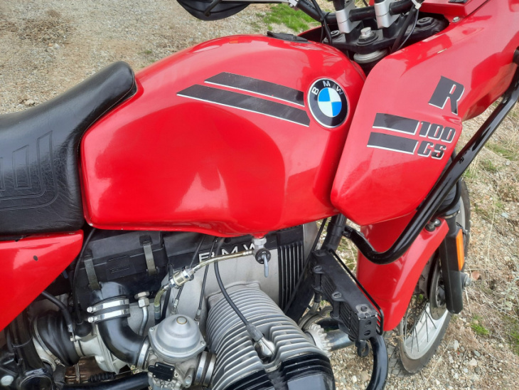 this superb 1991 bmw r 100 gs is just a few blemishes away from mint condition