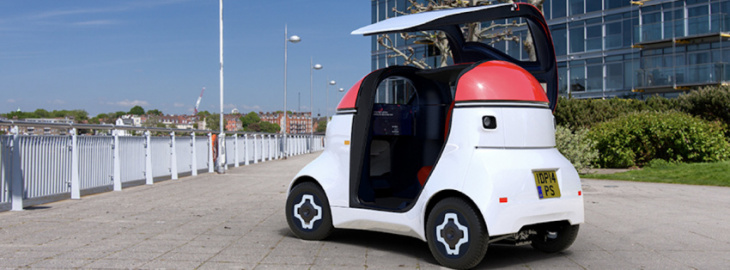 mclaren f1 designer's latest is an autonomous single-seat electric pod