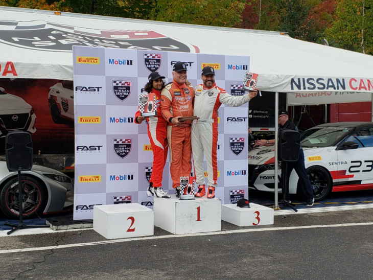 kevin king carries his success forward into winning the 2021 nissan sentra cup